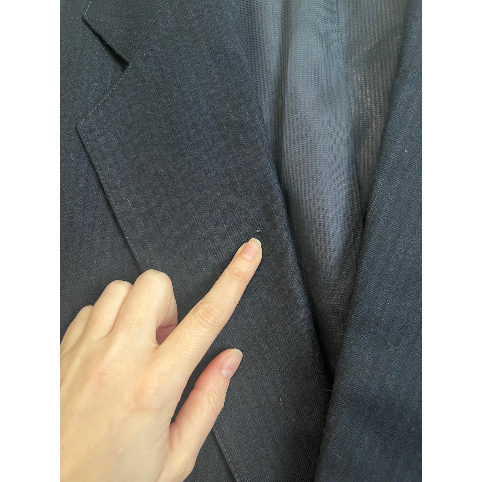 Austin Reed of Regent Street Pure Virgin Wool Pinstripe Blazer Sport Coat Jacket