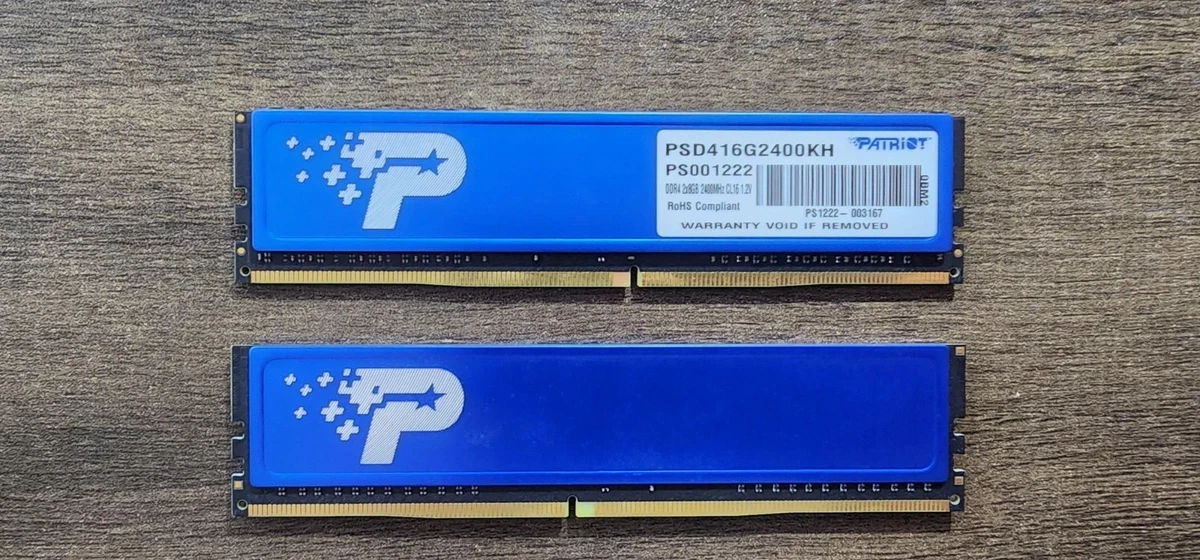 Patriot PC4-19200 (DDR4-2400) Bus Speed DDR4 SDRAM Memory (RAM