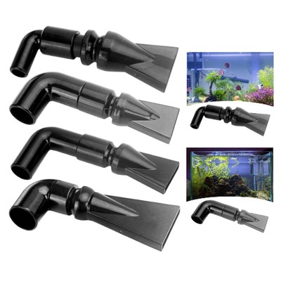 Aquarium Düse, Wasserauslass Rücklauf Rohrverschraubung, stabil, leistungsstark,