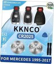 Key Fob Replacement Batteries for Mercedes-Benz CR2025 C-Class E-Class ML S