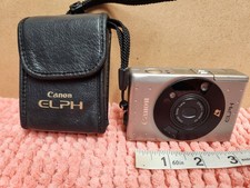 VTG Canon ELPH IXUS Point Shoot Zoom Lens 24-48mm Flash Film Camera ESTATE