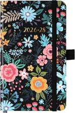 2026-2028 Pocket Planner/Calendar - Monthly Pocket Planner/Calendar with Pen Hol