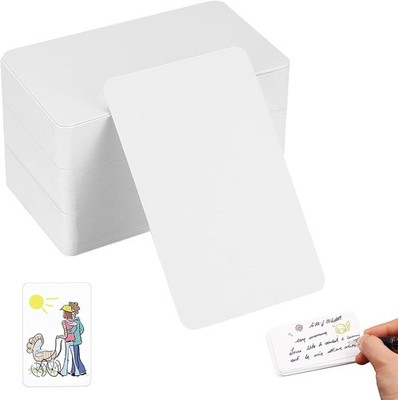 150 Stck. leere Karten Kraftpapier Flash Lernkarten Zum Selbermachen Erinnerungsnotizen Geschenkanhänger 9x5