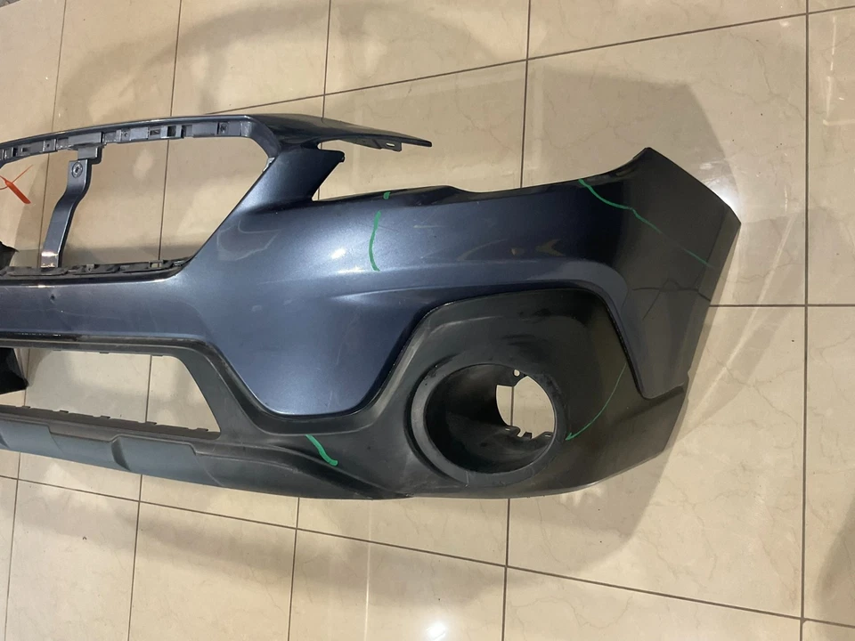 Front Bumper Cover Blue 18 2019 Subaru Outback 2.5i/2.5i Premium 57704al19a OEM - Image 2 of 4