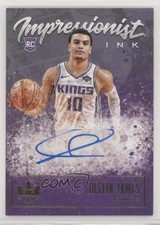2019 Panini Court Kings Impressionist Ink 101/179 Justin James #II-JJA Auto 9ih