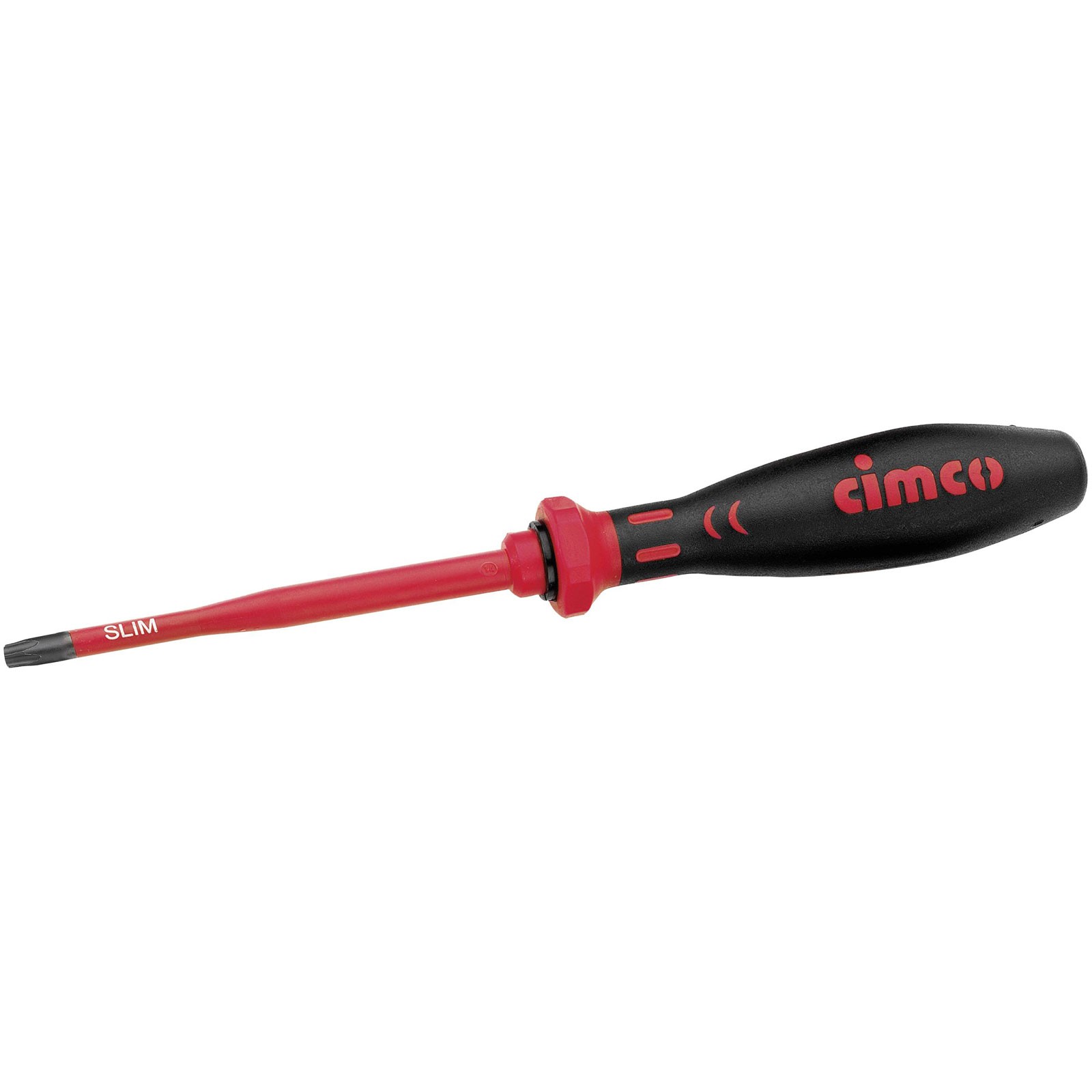 Cimco VDE Torx Screwdriver T15 75mm Blade Insulated Slim Design