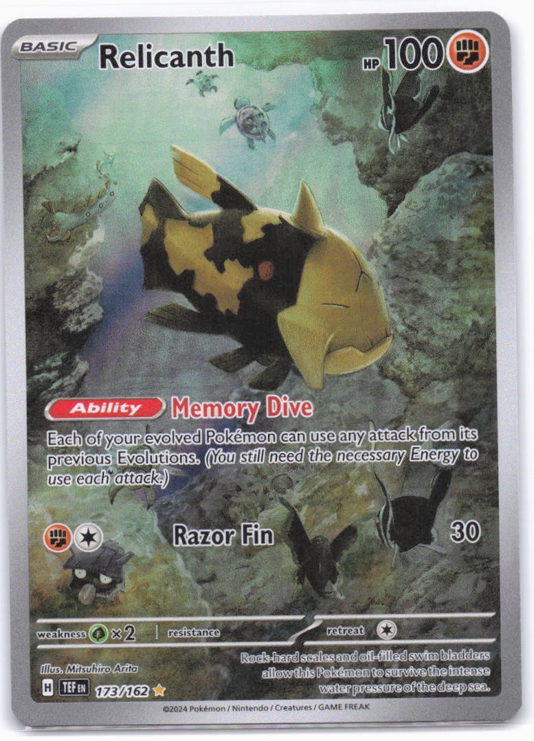 SV05: Temporal Forces #173/162 Relicanth