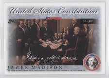 2006 Topps United States Constitution Signers James Madison #SC-JM 0e3