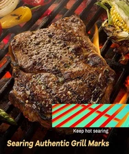 2 Pc Grill Grate Replacement for Weber Spirit 300 Serie, Genesis Silver/Gold B&C