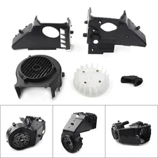 Complete Air Cooling Shroud Sets w/ Fan & Cover Fit GY6 150cc Go Kart Scooter