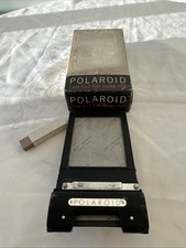 Polaroid Land 4x5 film holder 500 model 500 film back with box,mint 