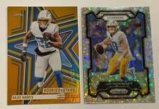 2023 Prizm No Huddle Justin Herbert Silver Disco + 2025 R&S Najee Harris Orange