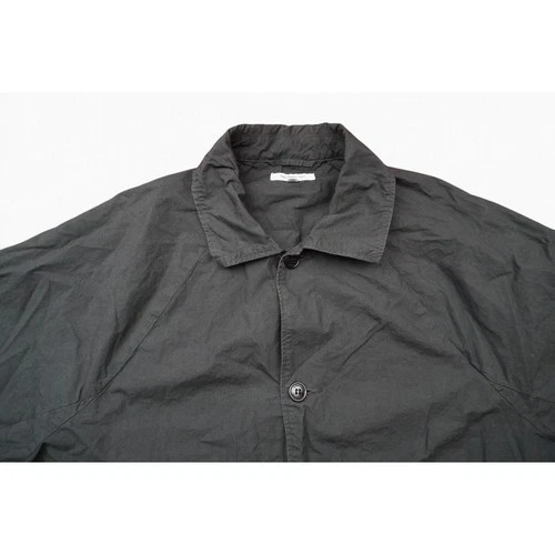 Ordinary Fits Quilt Deli Coat Mens 1 Black Cotton Japanese Shop Workwear Jacket image 3