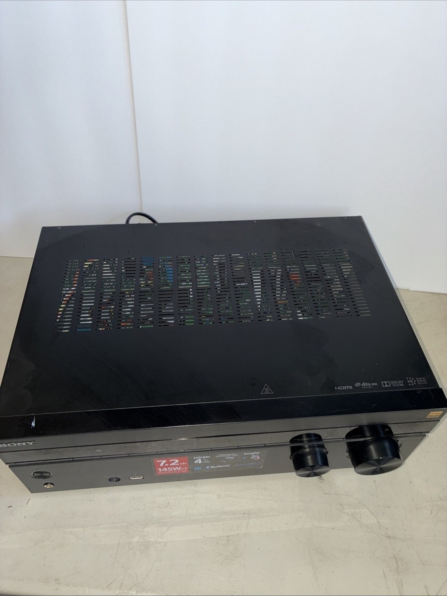 Sony STR-DH750 7.2ch AV Receiver 145Wx7 3D 4K HD Bluetooth Tested
