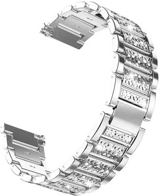 Diamond Stainless Watch Strap for Samsung Galaxy Watch 4 40mm Steel Luxury Fits