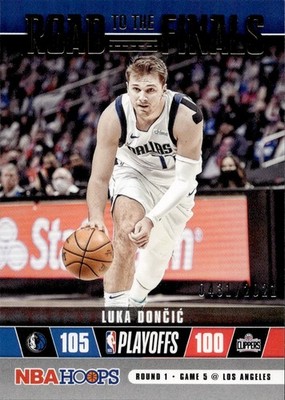 Luka Doncic - 2021-22 NBA Hoops - Numbered /2021 - Road to the Finals #39