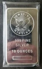 Sunshine Minting 10oz Silver Eagle Bar in a Plastic Envelope