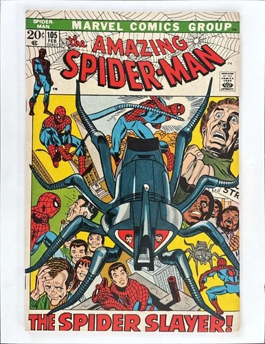 The Amazing Spider-Man #105 * VF 8.0 * Free ship on 2 items