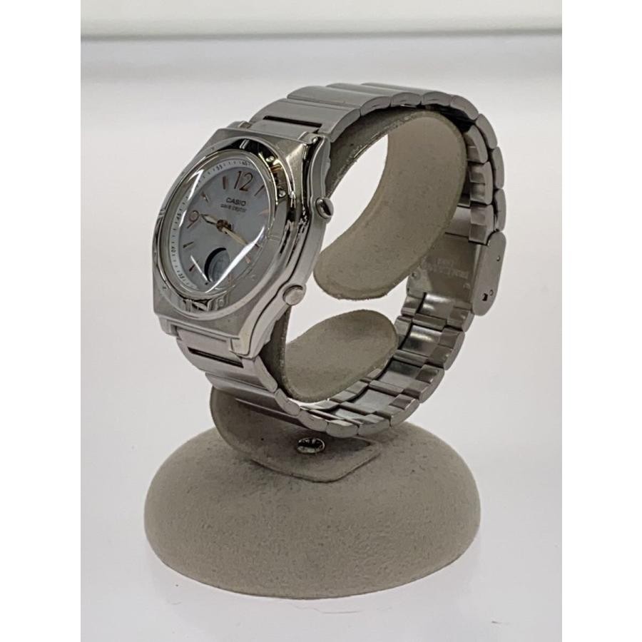 CASIO Waveceptor Digital Analog Watch Silver - image 2