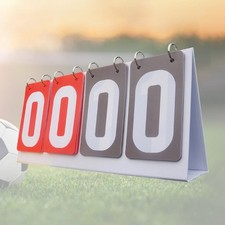 Tabellone segnapunti da tavolo con numeri a ribalta per calcio, pallavolo e