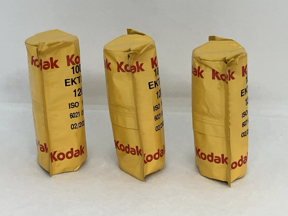 Kodak Professional Ektar ISO 100 Color Negative Film 120 - 02/2027 - 3 Rolls - Image 4 of 4