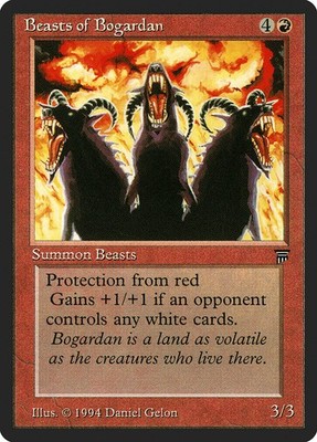MTG Magic the Gathering Beasts of Bogardan (133/310) Legends LP