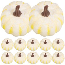 12 Pcs Decorazione Di Zucca Halloween Zucche Artificiale Finta Imbarcazione