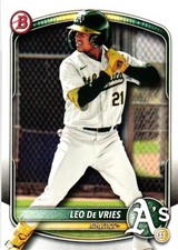 2025 Bowman Draft #BD-87 Leo De Vries