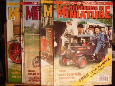 JOB LOT X 9 MODEL MAKER MAGAZINES ENGINEERING IN MINIATURE 2002 JANUARY TO SEPT