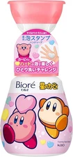 Biore U Foam Stamp Hand Soap Heart Shape Kirby Design Mild Citrus Scent 240ml