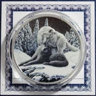 Anonymous Mint 1 oz .999 Silver Round- Lisa Parker Series Snow Kisses