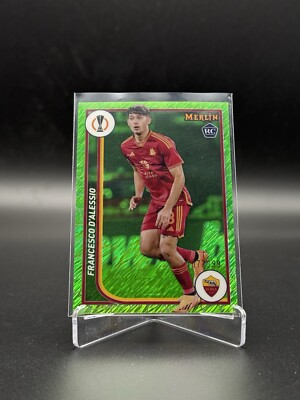 Topps Merlin 23/24 - Francesco D Alessio RC - /399 Green - As Rom