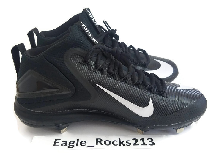 Mens Force Zoom Mike Trout 3 Metal Baseball Cleats Size 11 856503-011 Nike Zoom Trout 3 Metal Baseball Cleats Shoe Black 856503  main image 2