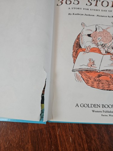 The Golden Book Of 365 Stories: A Story For Every Day Of The Year 1955 Hardcover - Picture 14 of 14