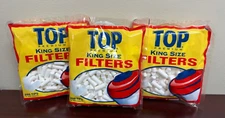 TOP Premium King Size 18mm Filter Tips ~200ct per bag~3 PACKS~NEW