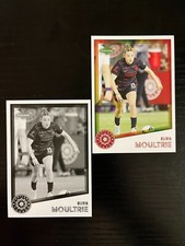 Olivia Moultrie base + black and white INSERT/parallel 2023 NWSL Parkside CANADA