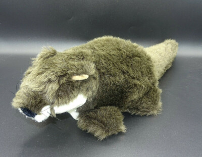 Stofftier Otter I 50 cm lang I vintage Plüsch Kuscheltier I EFFEM 1992