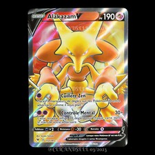 carte Pokémon Alakazam V 172/185 #1 EB04 - Voltage Eclatant NEUF FR