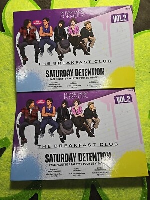 2X Vol 2 Physicans Formula The Breakfast Club Saturday Detention Face Palette 