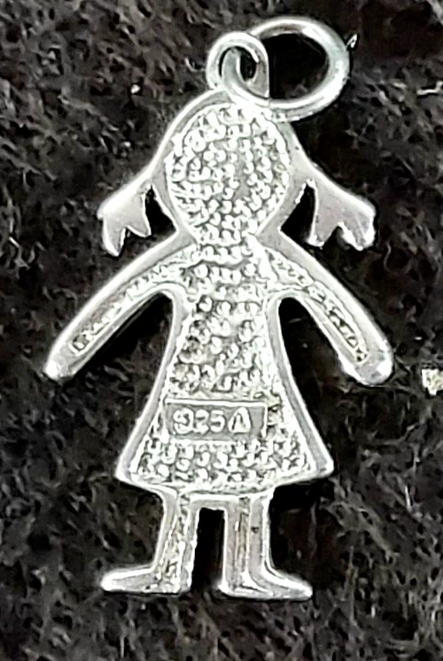 Little girl sterling silver charm bracelets sale