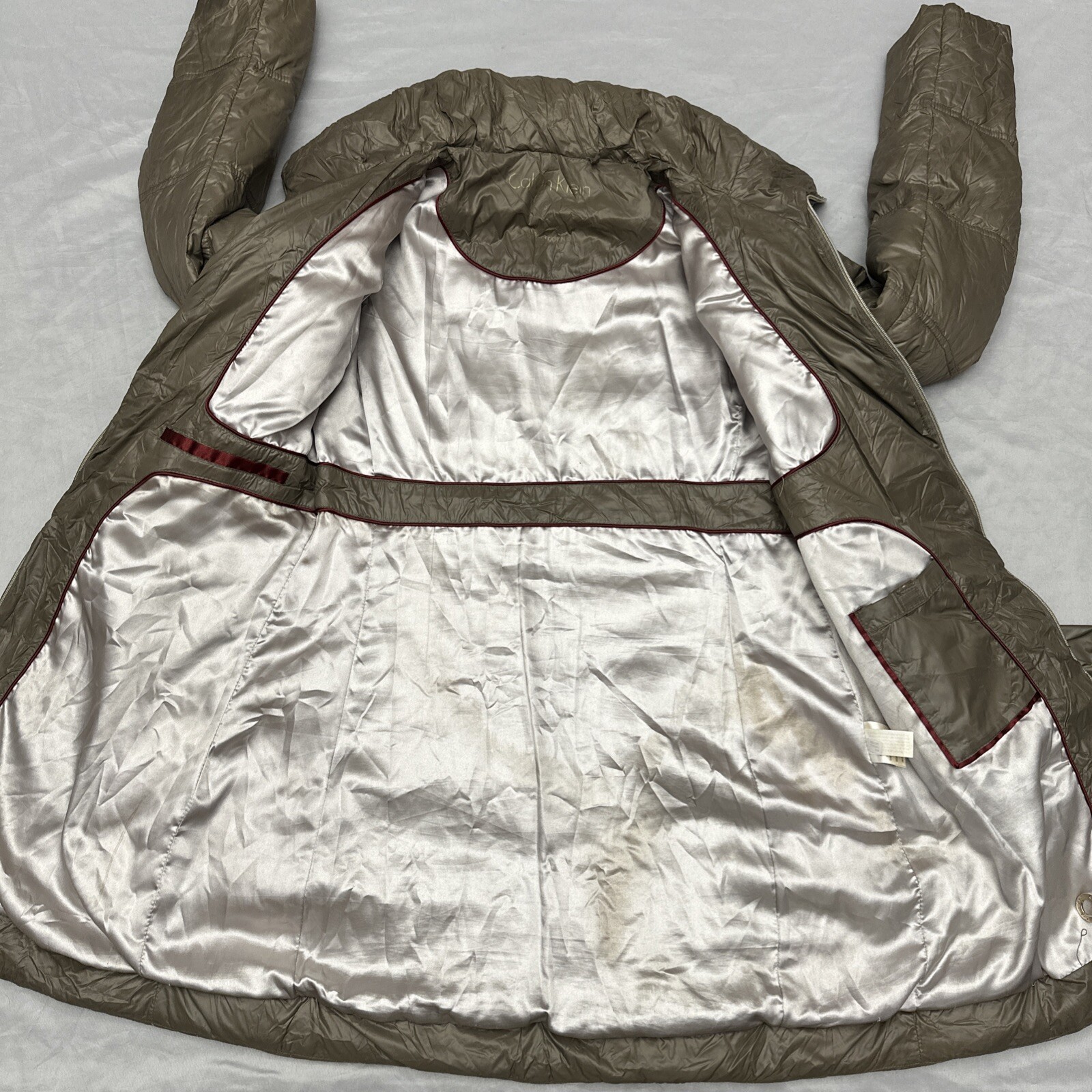 Packable Lightweight Duck Down Jacket Calvin Klei… - image 8