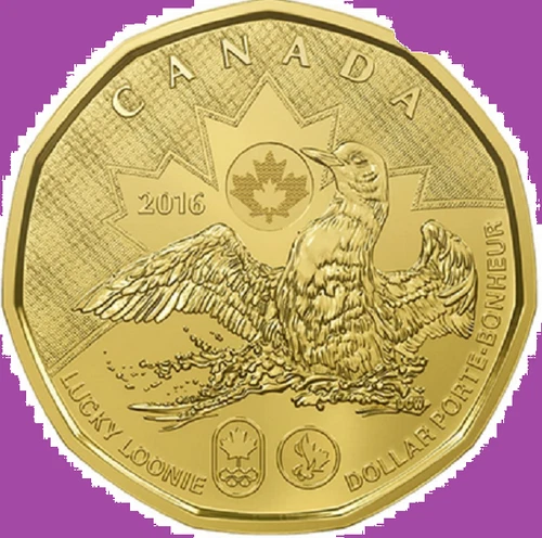 2016 Canada Loonie — photo from the most recent tracked eBay sale