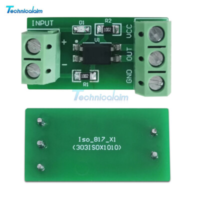1Channel Optocoupler Isolation Photoelectric Optical Coupler Module 3V-5/12/24V