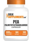 BulkSupplements Palmitoylethanolamide (PEA) Capsules - 600mg per Serving - 180ct