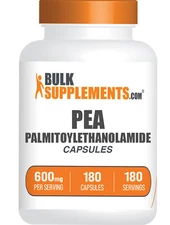 Palmitoylethanolamide (PEA) 180 Capsules - 600mg per Serving