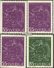 Suède 713C,jeu,Tu,714C (édition complète) neuf 1971 académie de musique