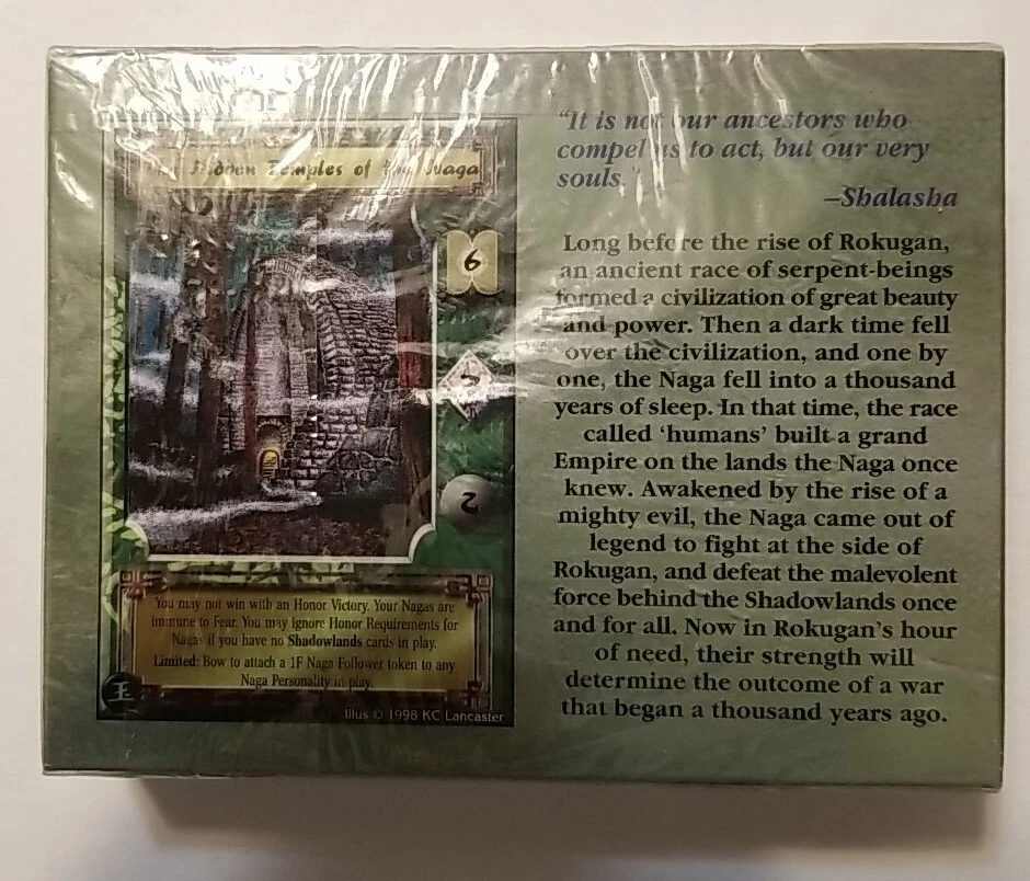 Legend of The Five Rings Naga Stronghold Starter Set Sealed New! - Image 2 of 2