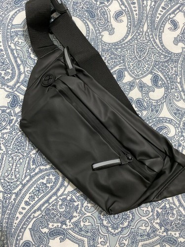 Black Men Sling Bag Modern Style | eBay