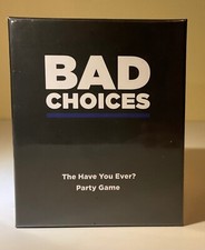 The Card Game Bad Choices The Have You Ever Party Game Great party Card Game