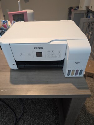 Epson EcoTank ET-2720 Supertank Color Inkjet All-in-One Printer - White